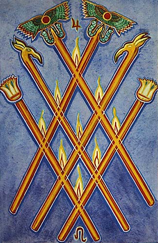 6 of Wands